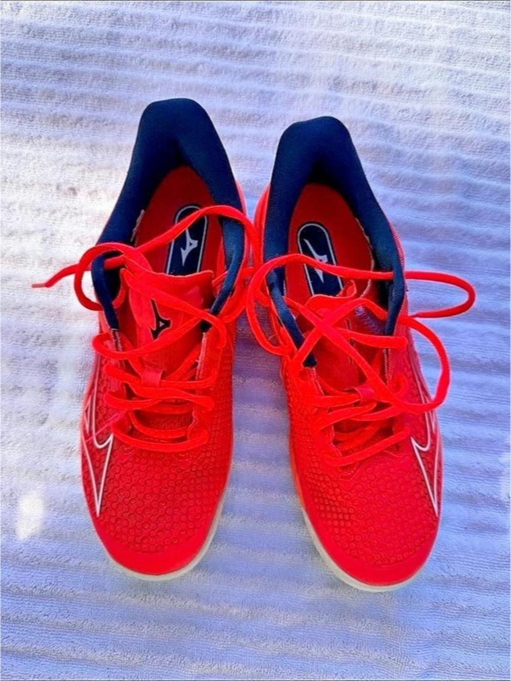 Mizuno Wave Exceed Tour 5 Women's Red & Blue Athletic Shoes US 8